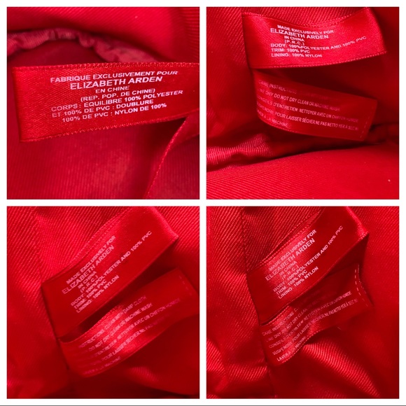 Large Red Faux Patent Leather Tote - Picture 14 of 15